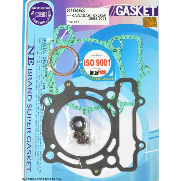 Tusk Complete Gasket Kit Set Top And Bottom End KAWASAKI KX250F 2017-2018 